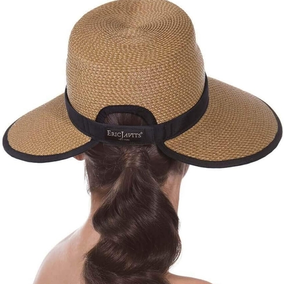 Eric Javits Fedora Visor “Sun Crest” UV Protected 2-in-1 Hat - Picture 2 of 16